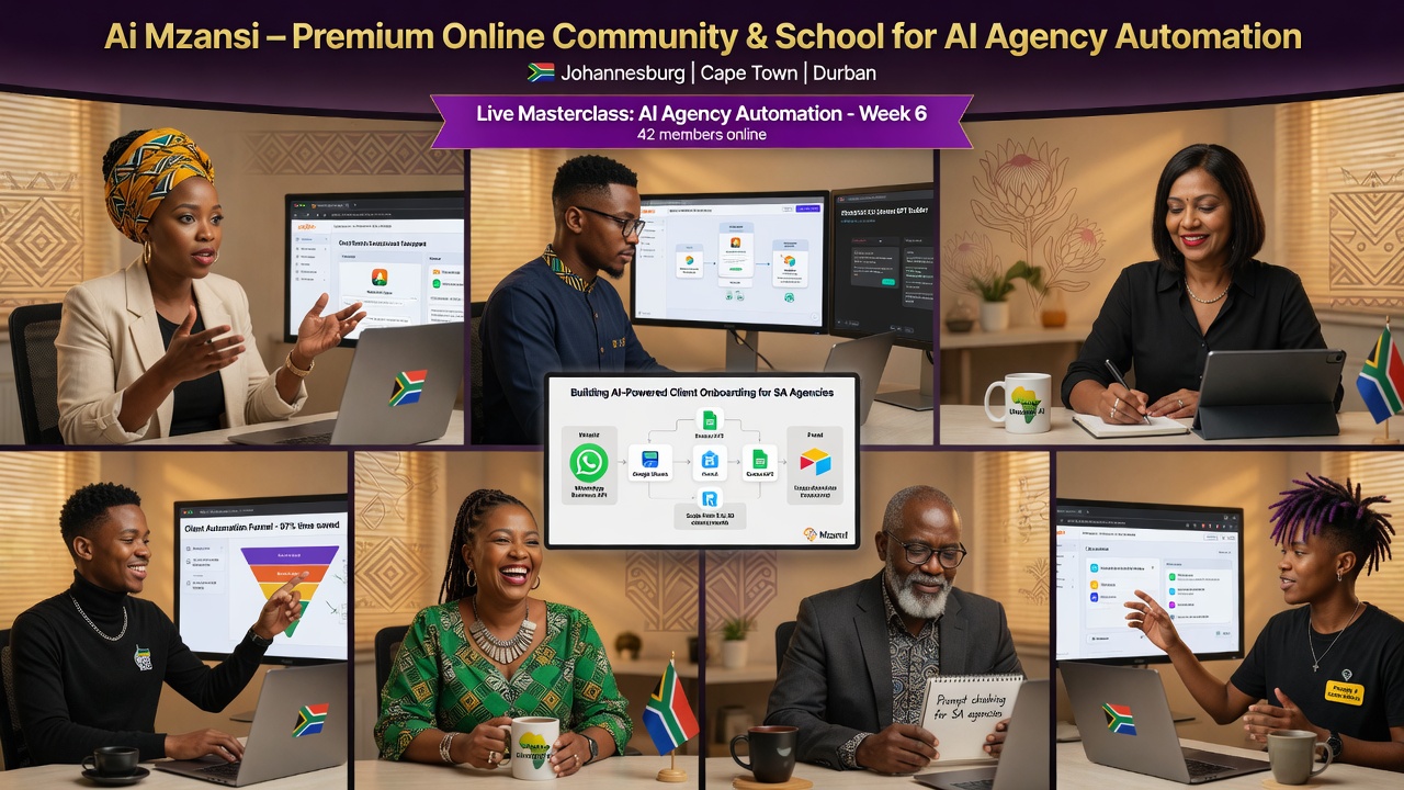 Ai Mzansi - Agency Automation School for South Africa