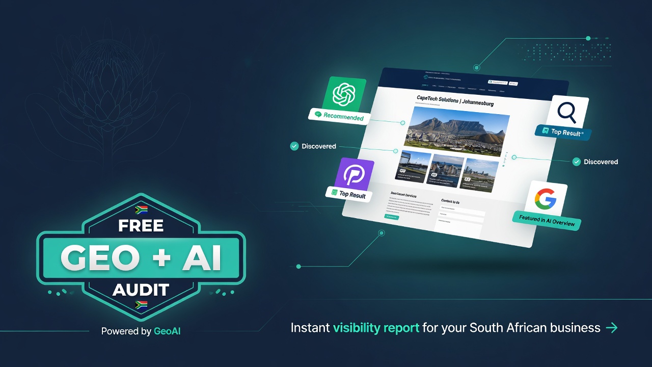 Free GEO + AI Audit - Call to Action